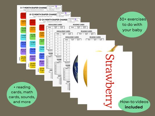 5-24 Months Brain Building Routine Checklist